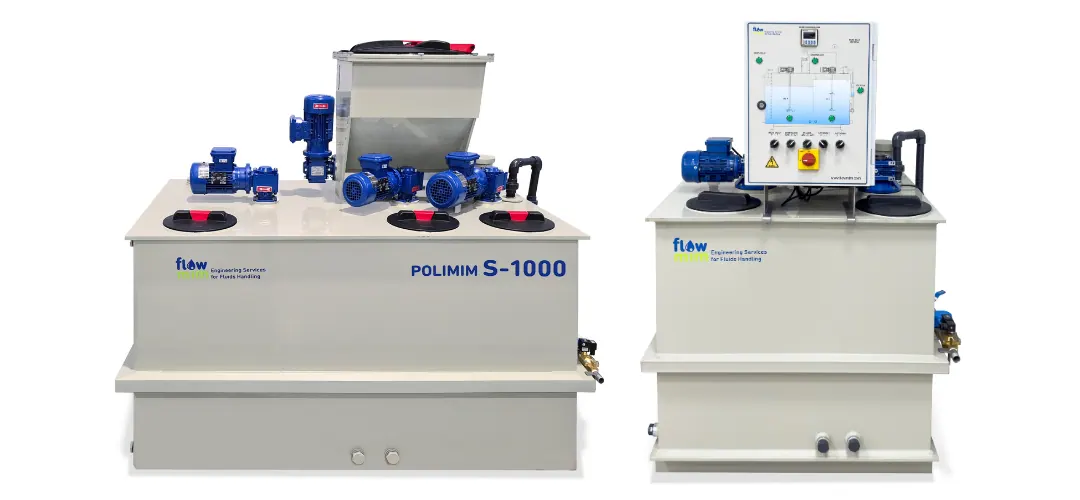Equipos PoliMIM S-1000 para la preparación de polielectrolito